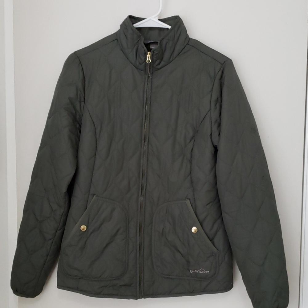 Eddie Bauer Quilted Field Jacket, Size S